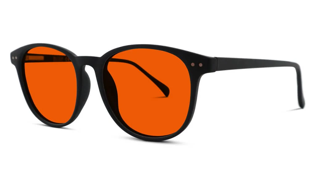 NightFall Billie Blue Blocking Glasses - Black - Image 4