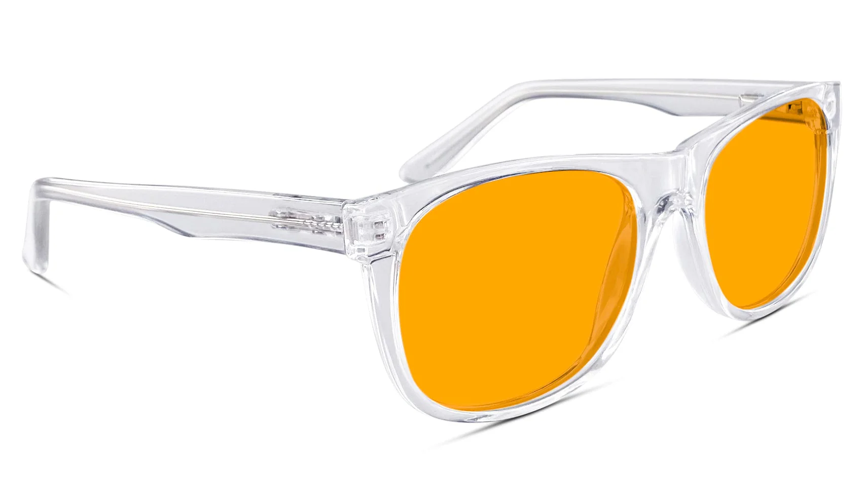 SunDown Kids Blue Blocking Glasses - Crystal - Image 3