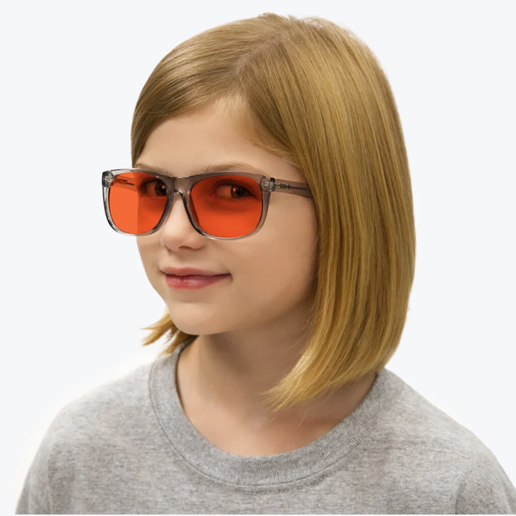 Kids NightFall Blue Blocking Glasses - Grey - Prescription - Image 7