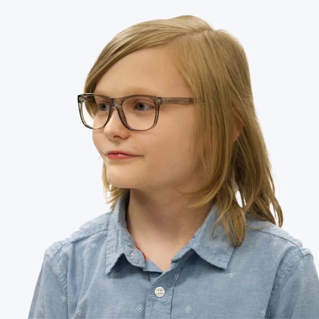 Kids ScreenTime Computer Glasses Pearl Grey -  Prescription - Image 5