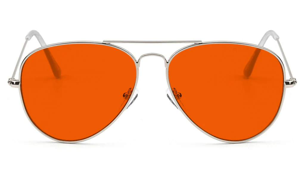 NightFall Aviator Blue Blocking Glasses - Prescription - Image 3