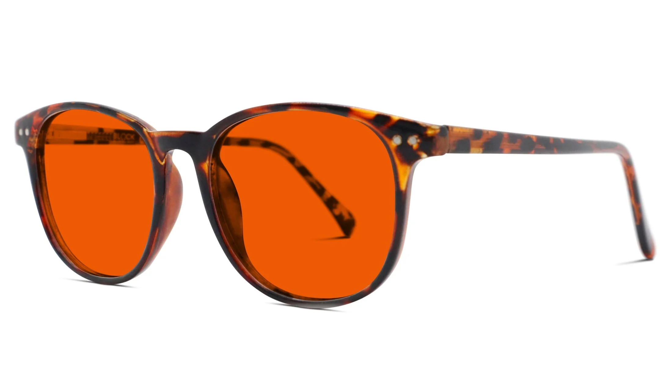 NightFall Billie Blue Blocking Glasses - Tortoise - Prescription - Image 7