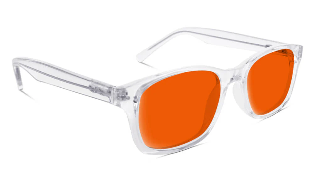 NightFall Lucent Blue Blocking Glasses - Crystal - Prescription - Image 7