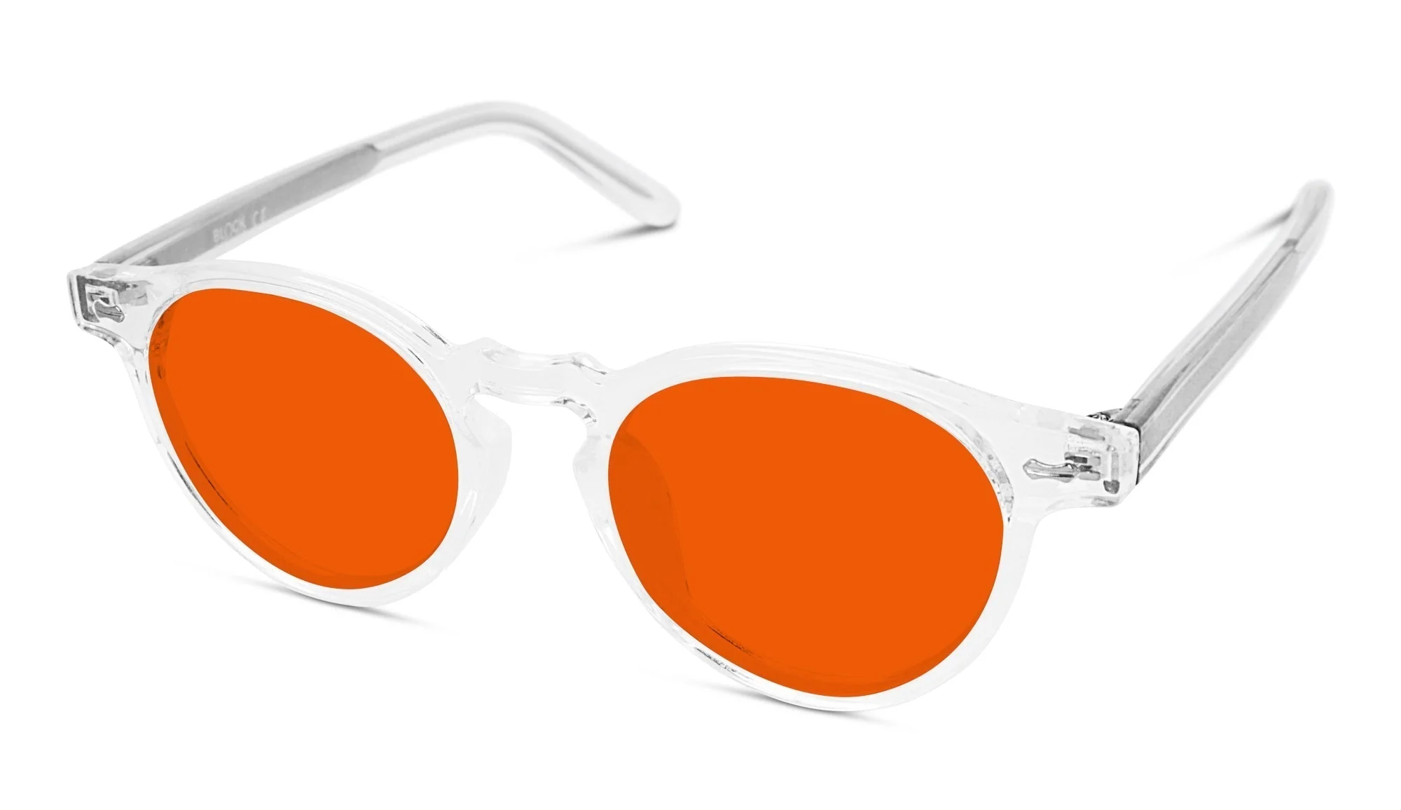 NightFall Oscar Blue Blocking Glasses - Crystal - Prescription - Image 2