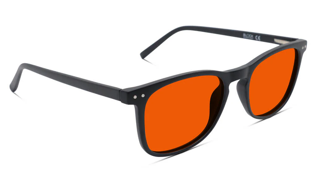 Nightfall Taylor Blue Blocking Glasses - Black - Prescription - Image 4