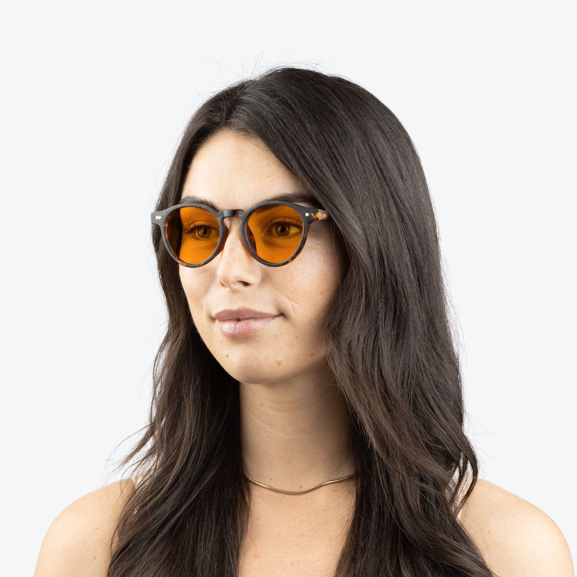 SunDown Oscar Blue Blocking Glasses - Tortoise - Prescription - Image 4