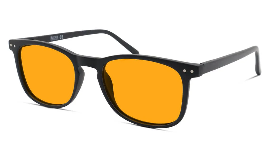 SunDown Taylor Blue Blocking Glasses - Black - Prescription - Image 2